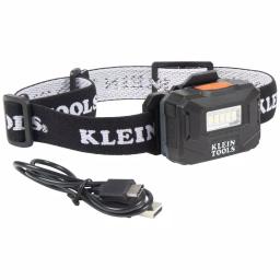 Klein Tools Rechargeable Light Array LED Headlamp with Fabric Strap thumbnail 1