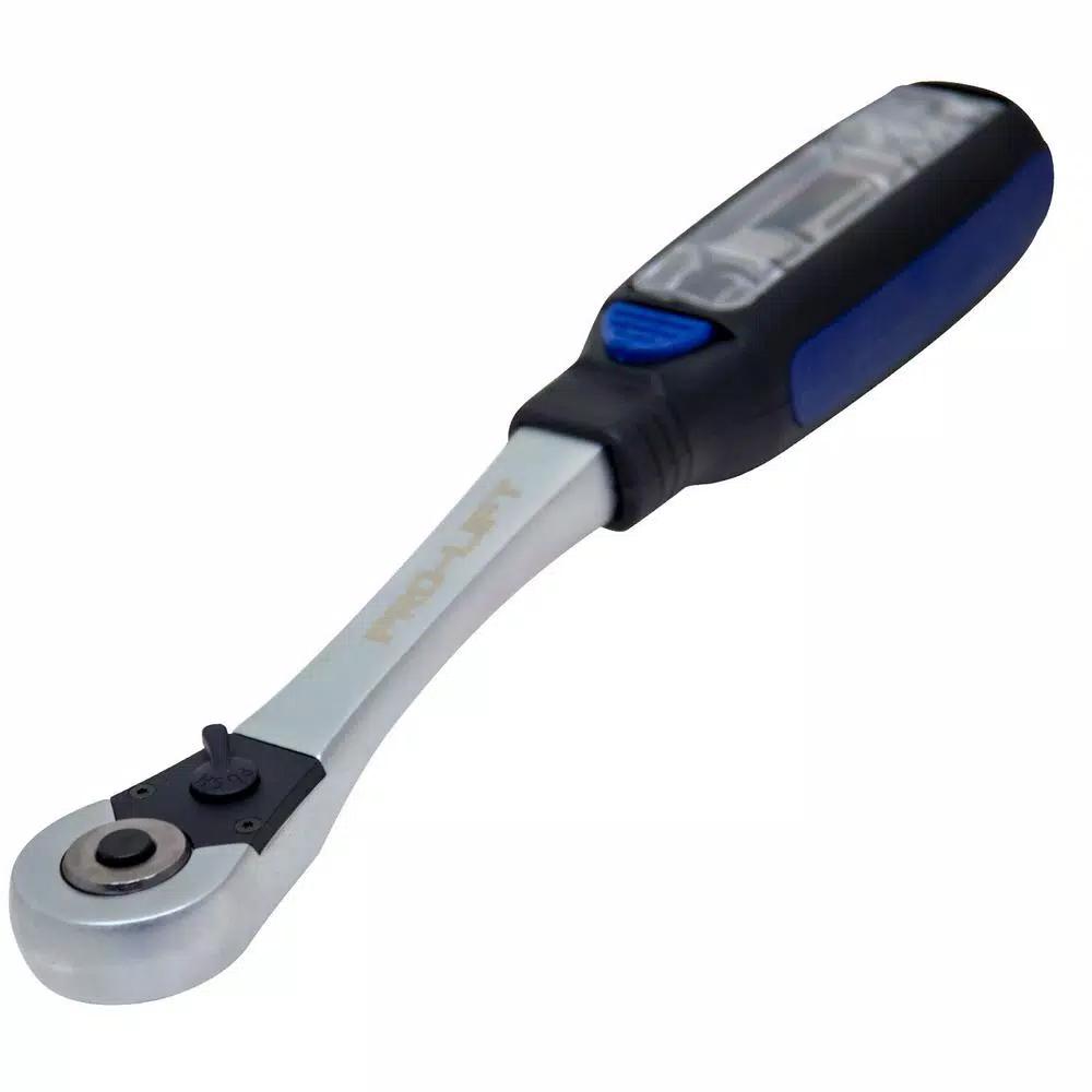 Pro-Lift MPS01001 3-in-1 Go-Through Ratchet Set with 1/4 in., 3/8 in., and 1/2 in. Drive Adaptors
