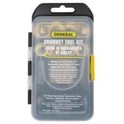 General Tools 81264 Brass Grommet Fastening Kit with Case, 1/2 in. and 3/8 in. Sizes thumbnail 3