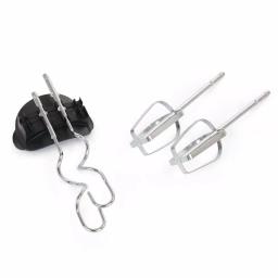Better Chef 5-Speed Electric Hand Mixer with Stainless Steel Beaters and Dough Hooks, Red thumbnail 3