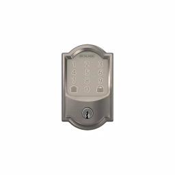 Schlage Encode Smart WiFi Deadbolt with Alarm, Satin Nickel thumbnail 2