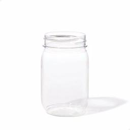 TOSSWARE Unbreakable 16 oz. Clear rPET Plastic Mason Jars, Shatterproof Tossware (Set of 252) thumbnail 1