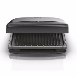 George Foreman Rapid Grill 80 sq. in. Electric Indoor Grill and Panini Press, Black thumbnail 2