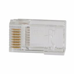 Klein Tools Pass-Thru Modular Crimper, Radial Stripper, and CAT5e Connector Set (20-Pack) thumbnail 12