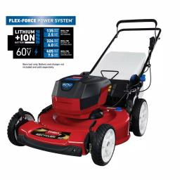 Toro 22 in. Recycler 60V Max Cordless Battery Push Lawn Mower - Tool Only thumbnail 1
