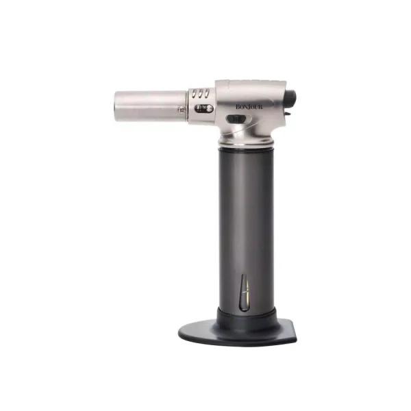 BonJour Professional Aluminum Culinary Chef's Torch for Creme Brulee and Pastry