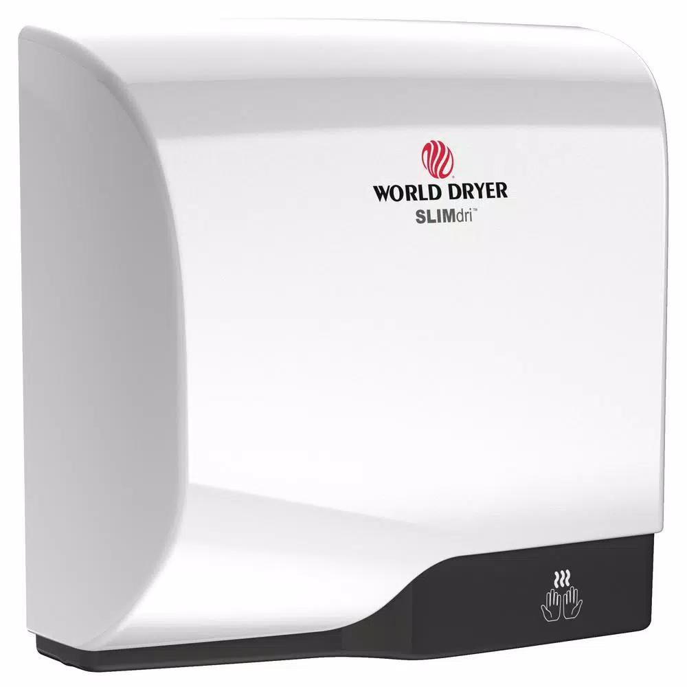 World Dryer SLIMdri L-974A Automatic Electric Hand Dryer - White