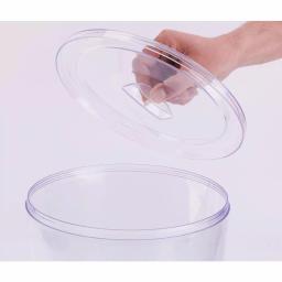 Basicwise 2.35 Gal. Stackable Round Juice and Water Beverage Dispenser with Stand thumbnail 5