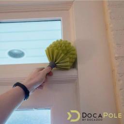 DocaPole High Reach Cobweb Duster Kit with 5 ft. to 12 ft. Telescopic Extension Pole thumbnail 6