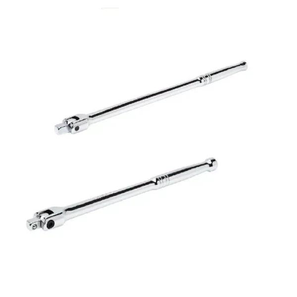 Husky 2-Piece Breaker Bar Set, 3/8 in. and 1/2 in. Drive, Alloy Steel