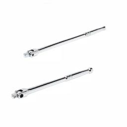 Husky 2-Piece Breaker Bar Set, 3/8 in. and 1/2 in. Drive, Alloy Steel thumbnail 1