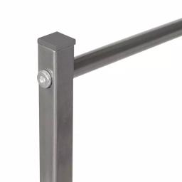 Honey-Can-Do Silver 3-Tier Freestanding Bathroom Towel Rack, Modern Angular Steel Design thumbnail 3