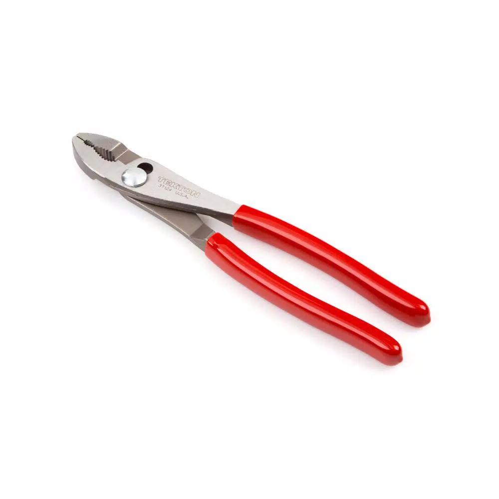 TEKTON 10 in. Slip Joint Pliers with Shear-Type Wire Cutter