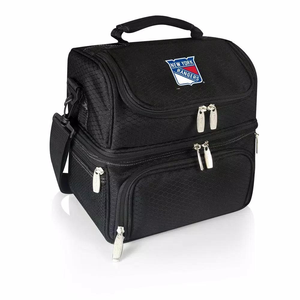 Picnic Time Pranzo New York Rangers Black Insulated Lunch Bag & Picnic Tote Set