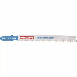 Hilti MD 77 Bi-Metal T-Shank Premium Jig Saw Blades, 3 in., 10-21 TPI (5-Pack) thumbnail 2