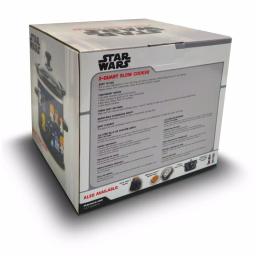 Uncanny Brands Star Wars 2-Quart Slow Cooker, Black with Character Art thumbnail 5