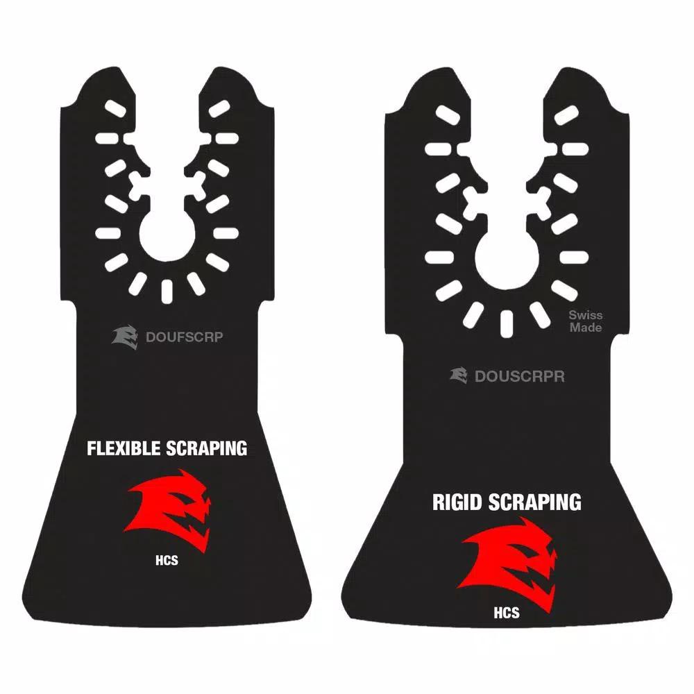 DIABLO High Carbon Steel Oscillating Scraper Set for Adhesive Removal
