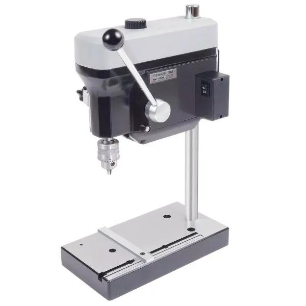MicroLux 7 in. 3-Speed High-Torque Mini Drill Press with 1/4 in. Chuck