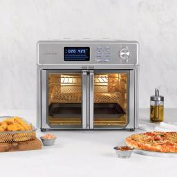 Kalorik Digital Maxx 26 qt. Stainless Steel Air Fryer Oven with Rotisserie thumbnail 8