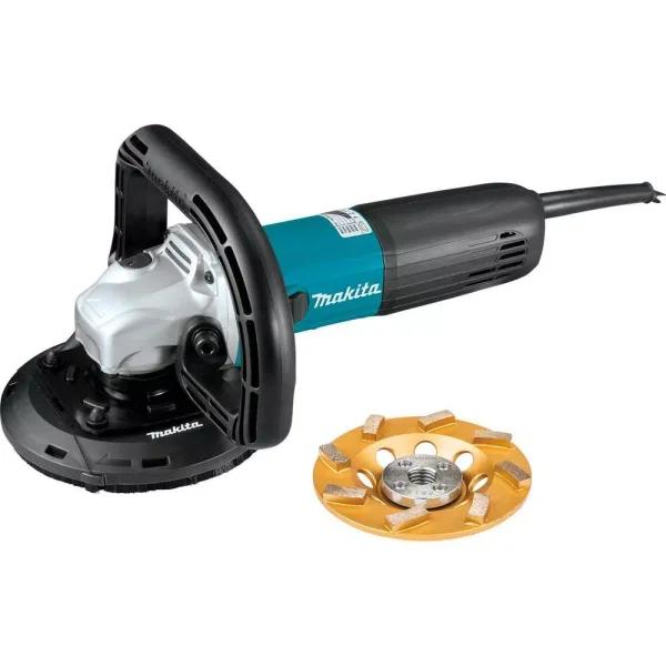 Makita PC5010CX1 5 in. SJS II Compact Concrete Planer with Dust Extraction Shroud