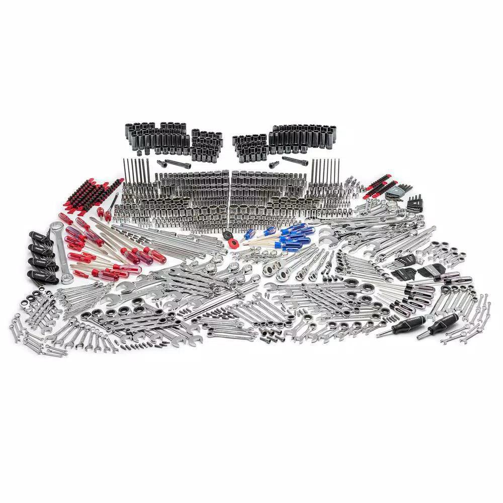 Husky Master Mechanics Tool Set with Impact Sockets, 923-Piece Professional Mechanic Set