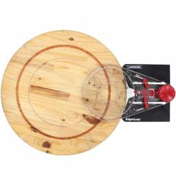 Milescraft Edge and Mortise Guide with 7 Turn Lock Universal Base Plate for Routers thumbnail 6