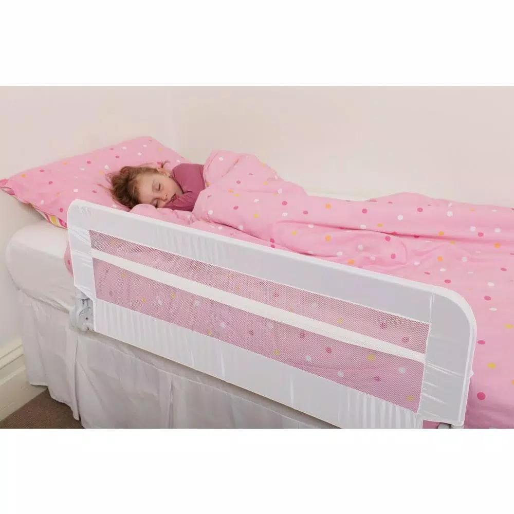Dreambaby Xtra Harrogate Bed Rail, 43 in. Extra Wide & 18 in. Extra Tall, White