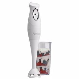 Betty Crocker 2-Speed White Immersion Blender with 600 ml Beaker and Stainless Steel Blade thumbnail 2