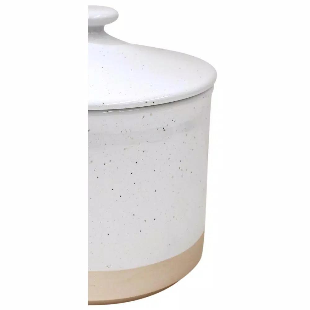 CASAFINA Fattoria Ceramic Stoneware Kitchen Canister with Airtight Lid