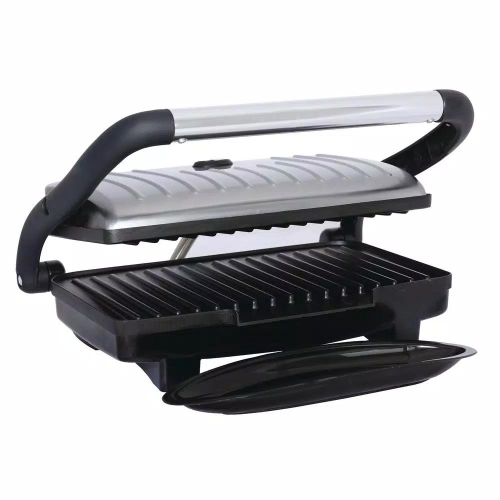 Brentwood Appliances 1,000-Watt Metallic Ceramic Panini Press & Sandwich Maker