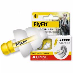 Alpine FlyFit ThermoShape Earplugs for Pressure Regulation and Noise Reduction thumbnail 2