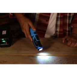 Pulsar PT28136 3.6V Cordless Electric Screwdriver with 1/4 in. Hex Chuck and LED Spotlight thumbnail 2