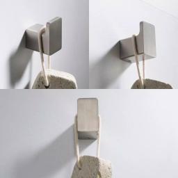 KRAUS Stelios Brushed Nickel Bathroom Robe and Towel Hook thumbnail 4
