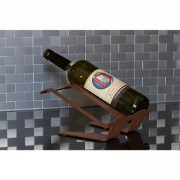 DI PRIMA USA Venetian Freestanding Tabletop Wine Rack - 2 Bottle Capacity, Steel thumbnail 3