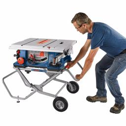 Bosch 4100XC-10 10 in. Worksite Table Saw with Gravity-Rise Wheeled Stand thumbnail 4