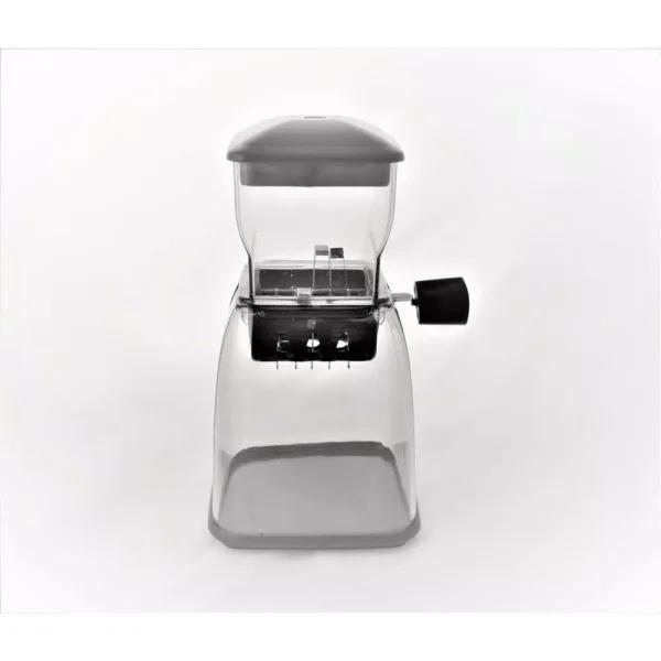 GEFU Stainless Steel Vegetable Chopper and Cube Slicer with Catch Plate