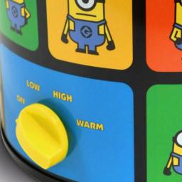 Uncanny Brands Minions Officially Licensed 2 Qt. Slow Cooker, Yellow thumbnail 5