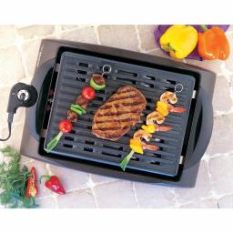 Zojirushi 112 sq. in. Brown Non-Stick Indoor Electric Countertop Grill with Temperature Control thumbnail 2