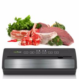 NutriChef Automatic Electric Vacuum Sealer with Reusable Bags and Roll Cutter thumbnail 5