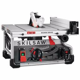 SKILSAW 8-1/4 in. 15 Amp Corded Worm Drive Portable Table Saw with Diablo Blade thumbnail 1