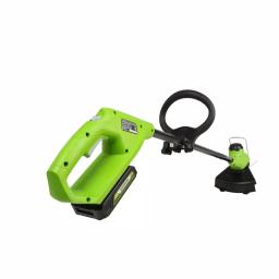 Greenworks 24V Cordless TORQDRIVE String Trimmer with 2.0 Ah Battery and Charger, 10 in. Cutting Path thumbnail 4