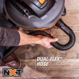 RIDGID 6 Gal. 3.5 Peak HP NXT Wet/Dry Shop Vacuum with Dual-Flex Hose and Accessories thumbnail 9