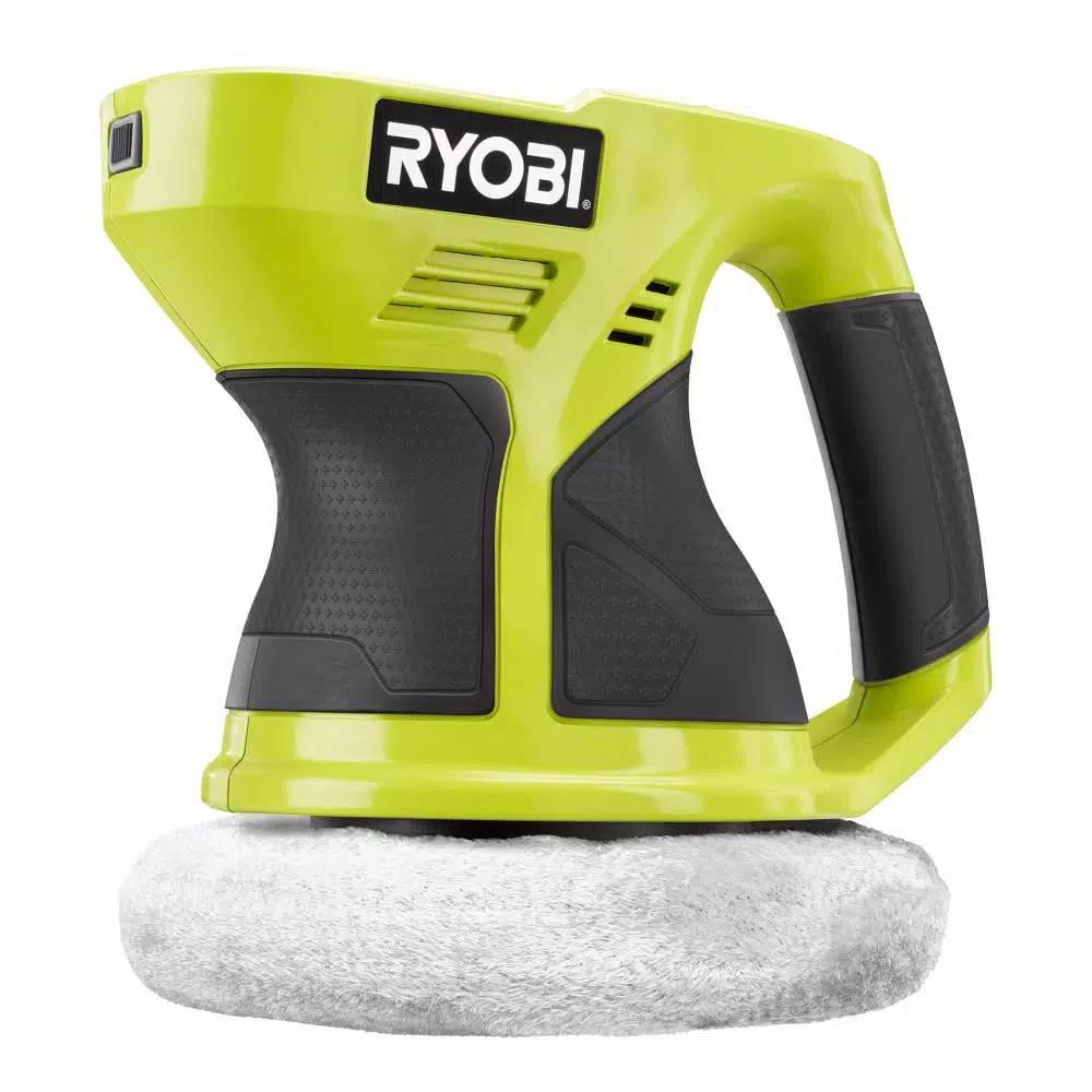 RYOBI 18V ONE+ Cordless 6 in. Buffer Kit with 2.0 Ah Battery and Charger