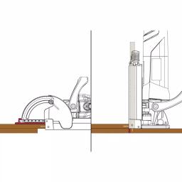 Lamello Classic X 7.5 Amp Biscuit Joiner, 10,000 RPM Corded Power Tool thumbnail 13