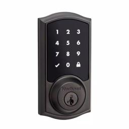 Kwikset SmartCode 916 Z-Wave Smart Deadbolt with SmartKey Security, Venetian Bronze thumbnail 1