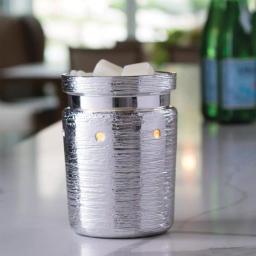Candle Warmers Etc 8.8 in. Brushed Chrome Illumination Fragrance Warmer thumbnail 2