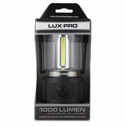 LUXPRO 3D Rugged LED Lantern, 1000 Lumens, 360° Broadbeam Light with TackGrip thumbnail 2