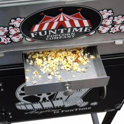 Funtime Palace Popper 8 oz. Bar Style Popcorn Machine with Cart thumbnail 4