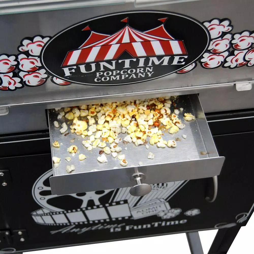 Funtime Palace Popper 8 oz. Bar Style Popcorn Machine with Cart