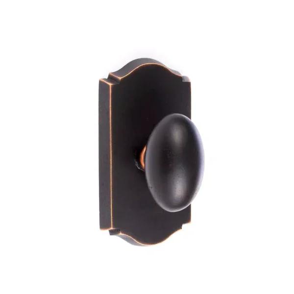 Sure-Loc Hardware Sure-Loc Slickrock Vintage Bronze Rustic Egg Dummy Door Knob